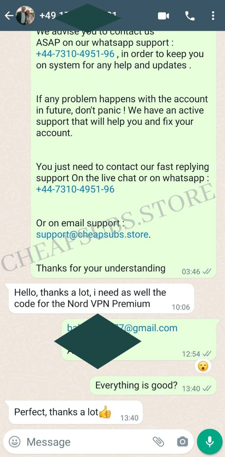 Customer Testimonial